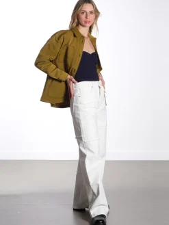Workwear Shirt Jacket - Olive
