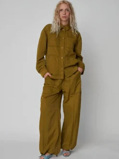 Workwear Shirt Jacket - Olive