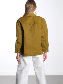 Workwear Shirt Jacket - Olive
