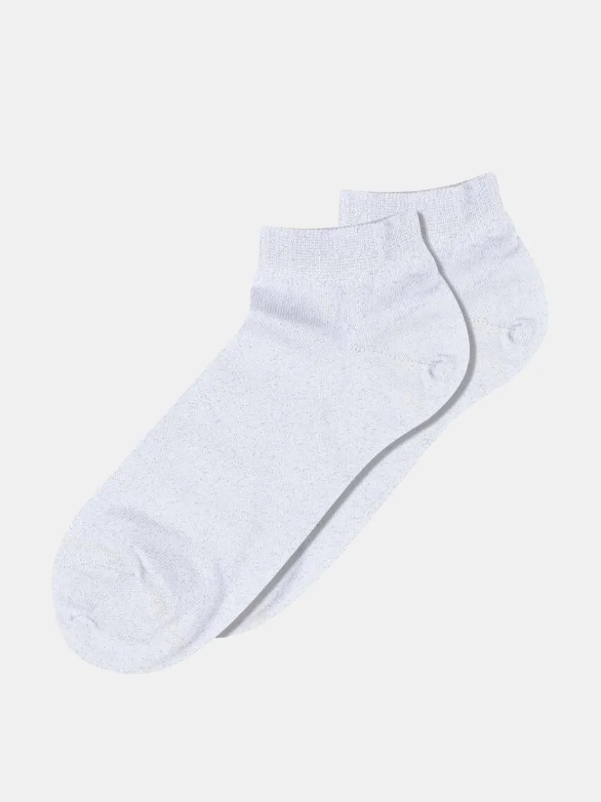 Zoe Trainer Socks - White